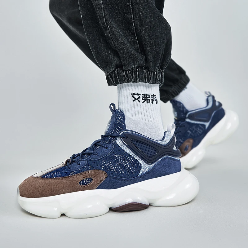 New Fashion Men's Running Shoes High quality Chunky Sneakers Men Shock-absorbing Sports Shoes Men Trainers Athletics Sneakers