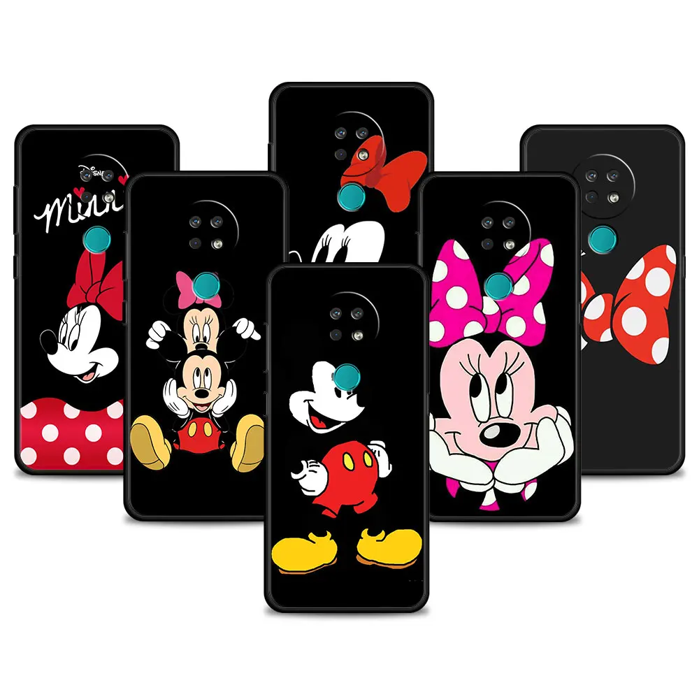 

Phone Coque For Nokia 2 5 5 3 4 8 2 1 7 2 G50 C30 C20 G11 G20 X20 XR20 X10 X100 Disney Minnie Mickey Mouse Shockproof Shell