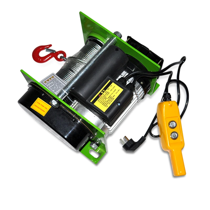 

Electric Winch 1000kg mini 220v mirco hoist 500-1000kg30m