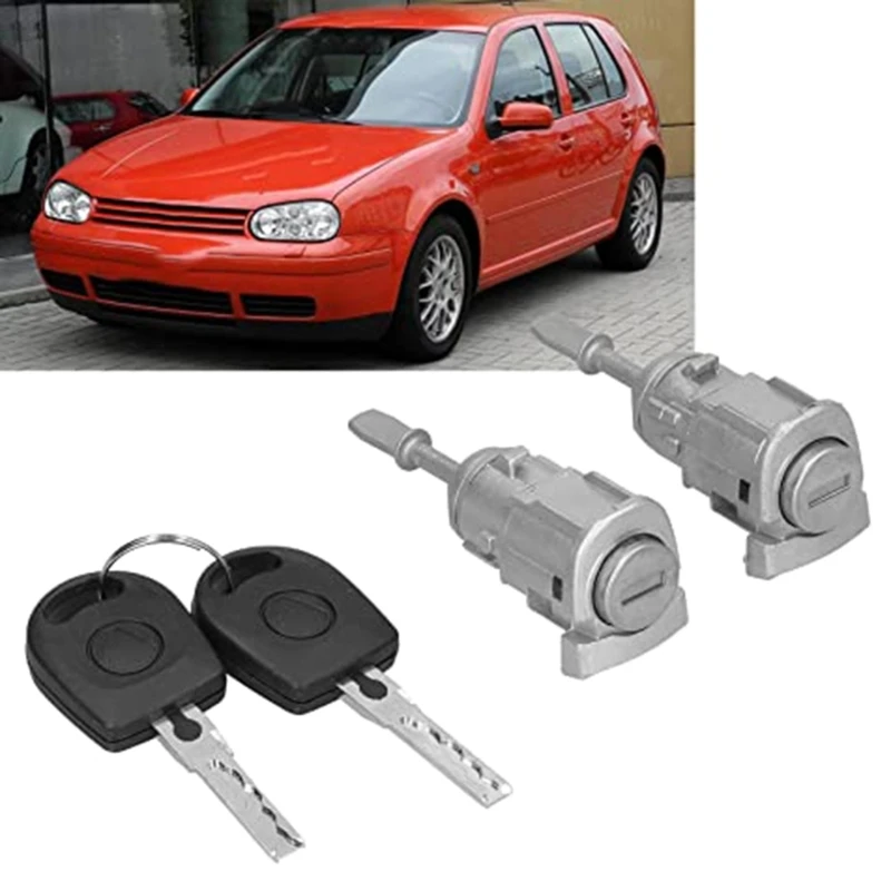 

D7WD Left+Right Car Door Lock Barrel Cylinder with 604837167