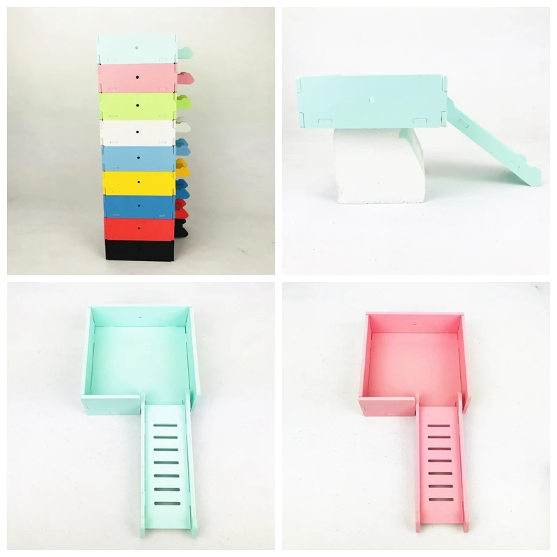

Small Animals Climbing Ladder Hamster Rat Mouse Squirrel Playing Platform Standing Board Small Animals Supplies Accessories