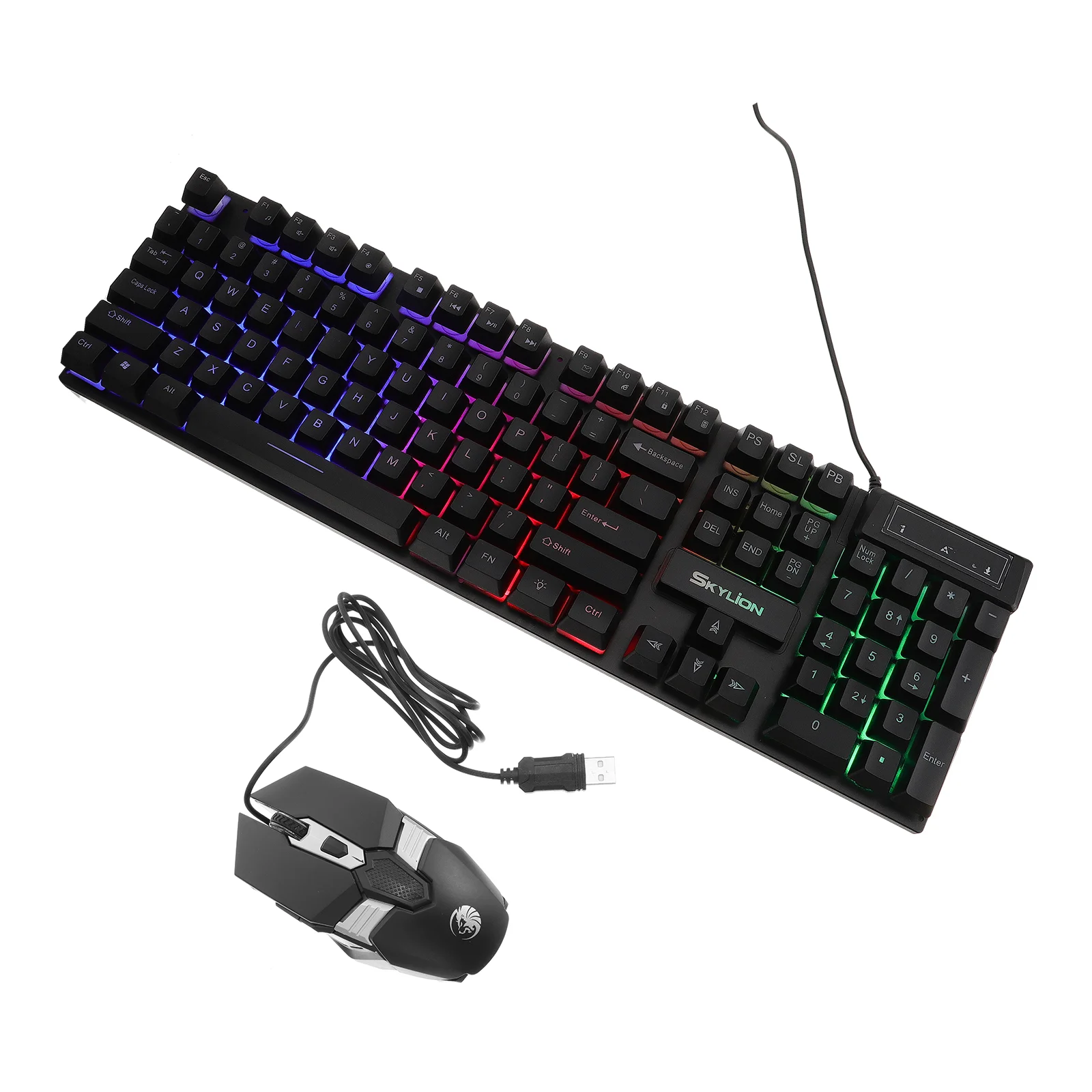 

1 Set Keyboard Combo Waterproof Electronic Keyboard Wired Gaming
