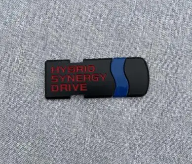 

3D Эмблема Гибридного Автомобиля Toyota, Металлическая Наклейка Для Prius Camry Crown Auris Rav4 Corolla-автоаксессуары