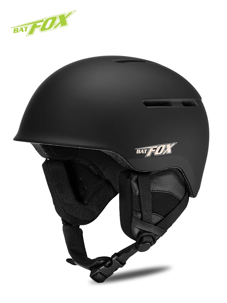 BATFOX черные высококачественные профессиональные лыжные шлемы для сноуборда