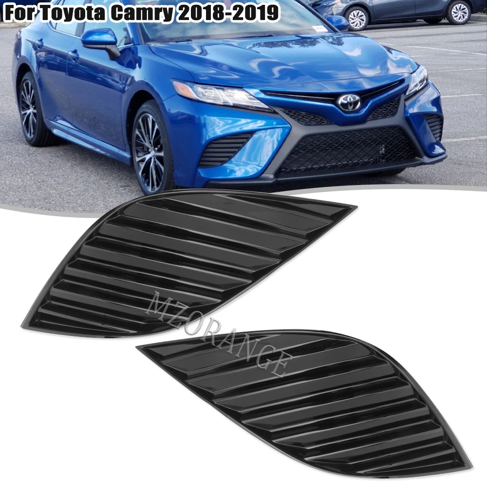 

Противотуманная светильник, крышка решетки радиатора для Toyota Camry SE XSE 2018 2019 2020, крышка переднего бампера автомобиля, противотуманная фара, пр...