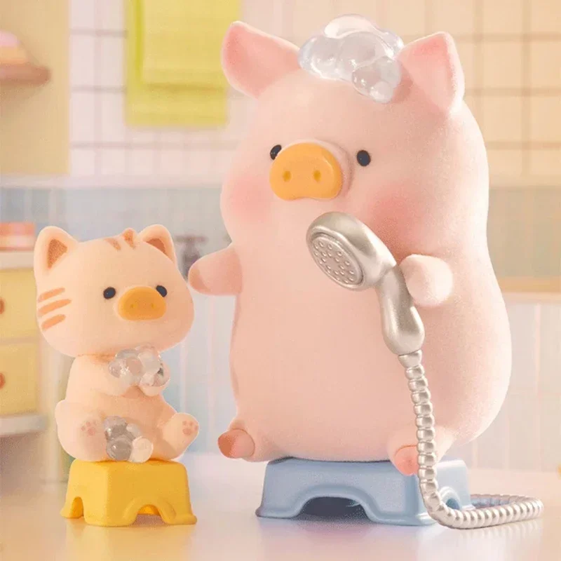 52TOYS LuLu THE PIGGY STAY WITH YOU Series Blind Box Toys Mystery Mistery Caixa Фигурка-сюрприз Модель Подарок на