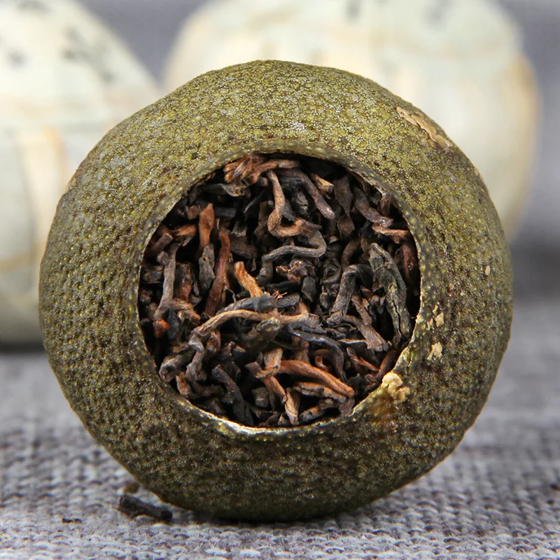 

250 г самый старый чай пуэр Китайский Юньнань мандарин Пуэр зеленый чай для ухода за здоровьем потеря веса