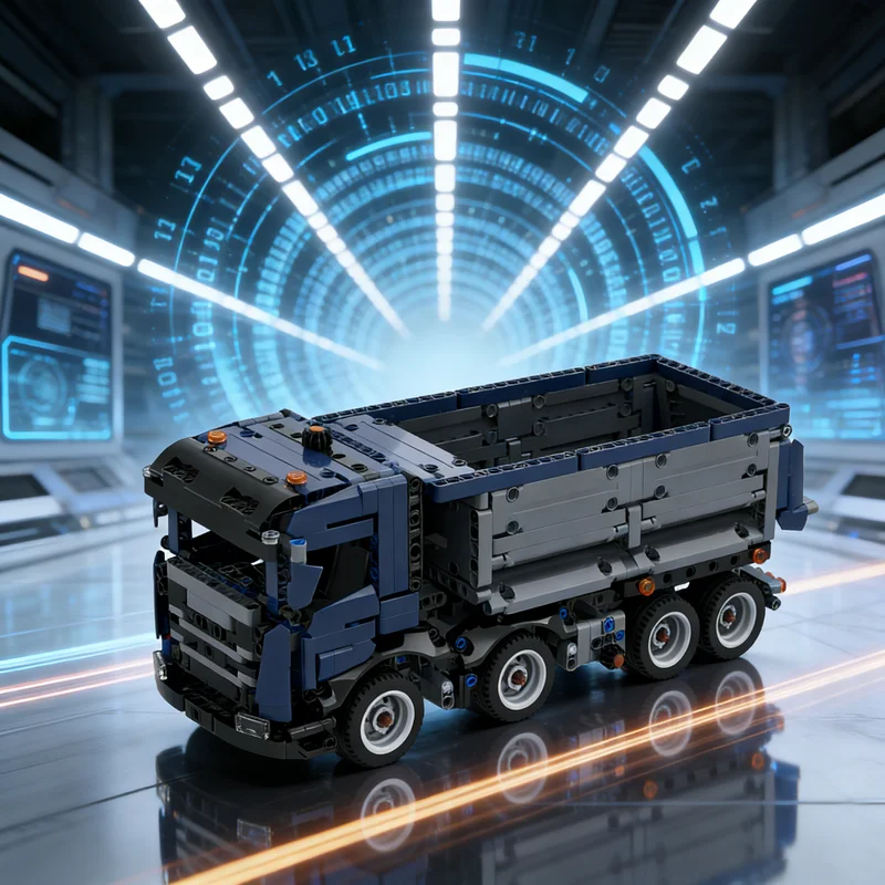 Набор строительных блоков MOC Scania XT Tipper Truck (763 детали), техническая модель, архитектурные конструкторы, рождественские подарки, развивающие игрушки для детей (art.: 3920dc83aea75) - 3920dc83aea75
