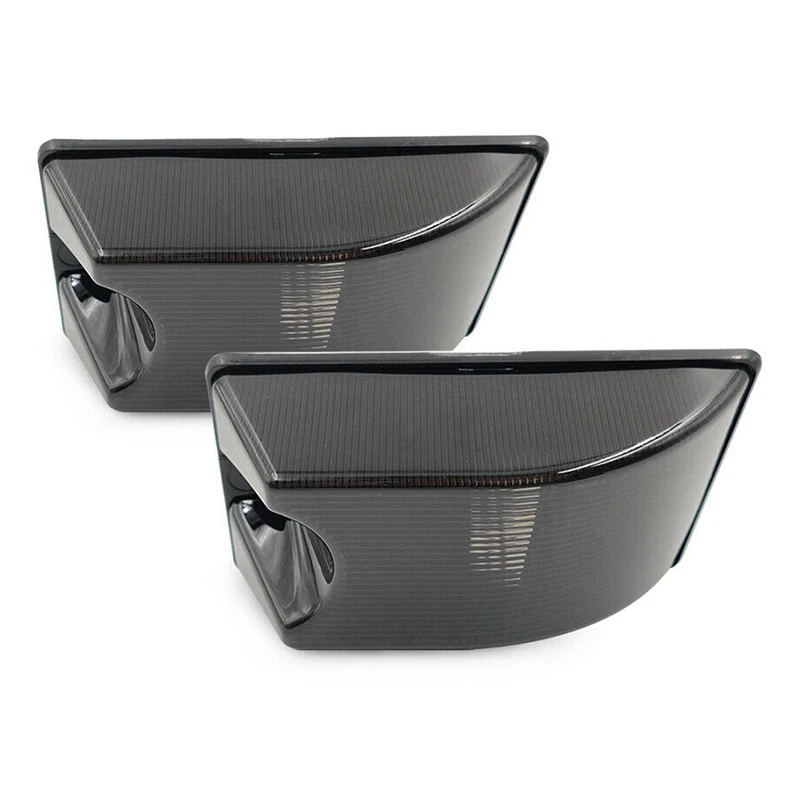 2X копченые линзы задние красные светодиодные лампы для крыши кабины боковые