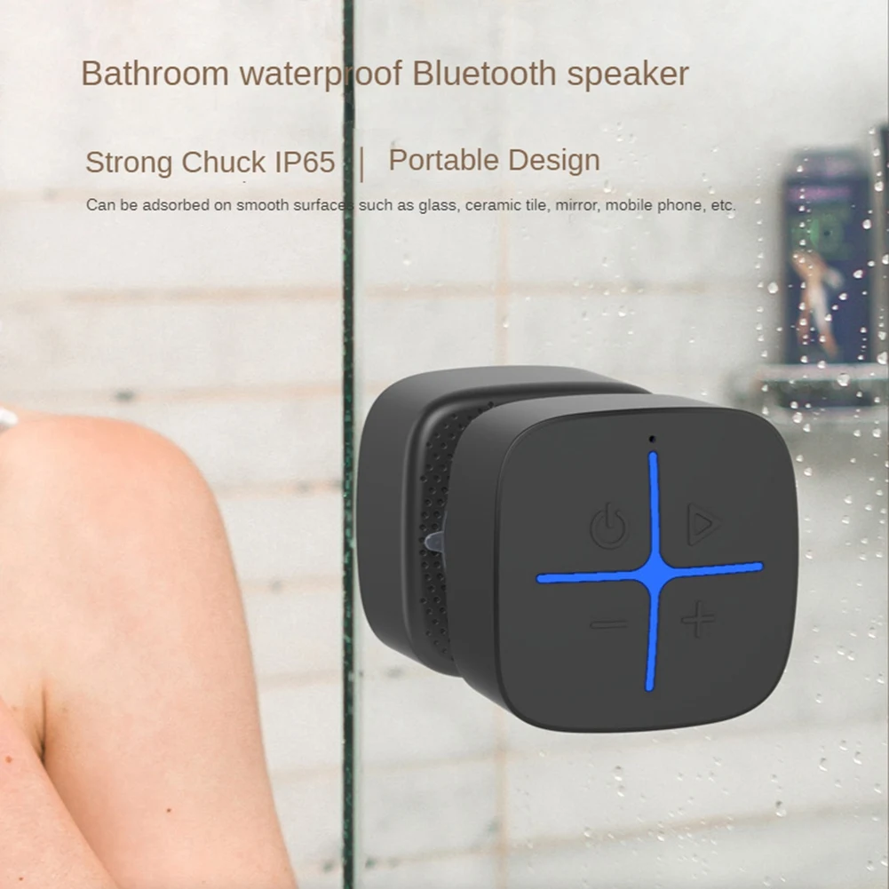 

INWA Bathroom Bluetooth Speaker Wireless Waterproof Shower Speakers for Phone PC Soundbar Hand Free Car Loudspeaker Protable