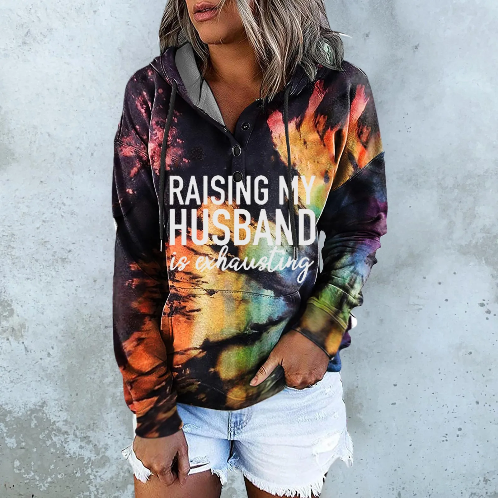 

Trendy Hoodie Vintage Hoodies Women's Warm O-Neck Hooded Drawstring Print Long Sleeves Shirts Trendy Hoodie Vintage Hoodies