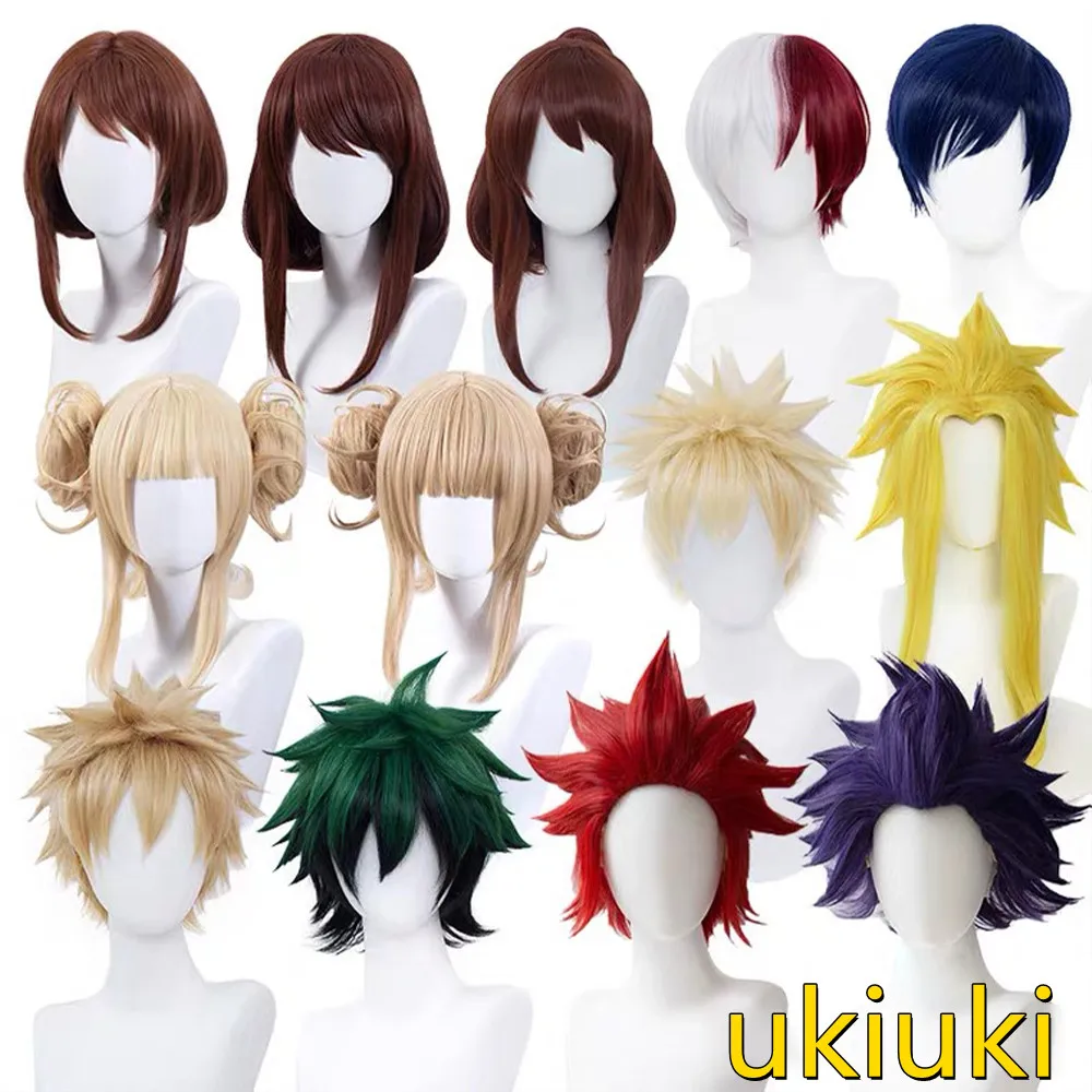 Парик для косплея из м/ф Моя геройская Академия