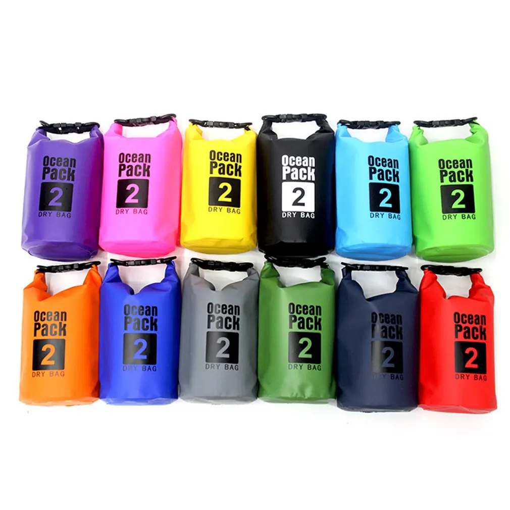 

2L Waterproof Water Resistant Dry Bag Sack Storage Pack Pouch Swimming Outdoor Kayaking Canoeing River Trekking Boating