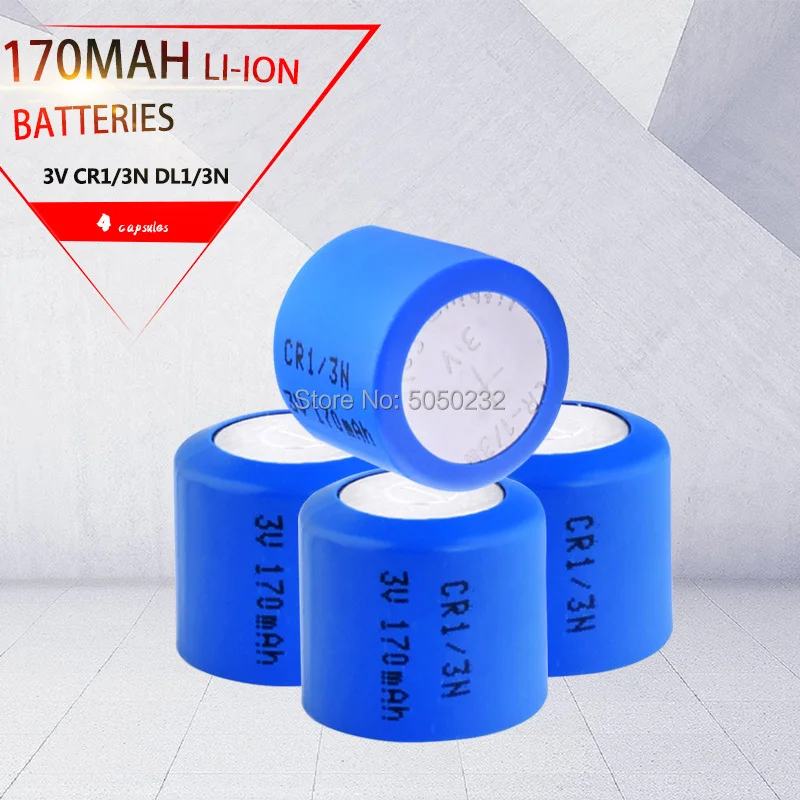 

4pcs original 3V 5018LC CR11108 CR1/3N 2L76 K58L DL1/3N Lithium Battery for Camera Locator Lithium Cell Button Li-ion Batteries