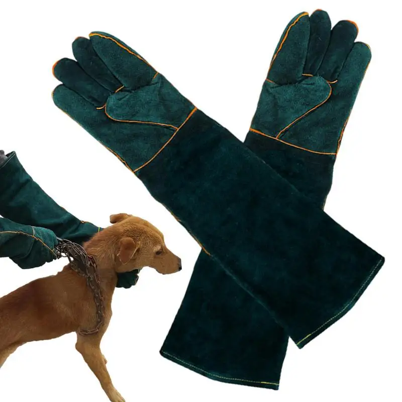 

Gloves Training Grooming Hamster Bite Pet Cat Glove Anti Bird Puncture Thickening Animal Scratch Handling Welding Dog