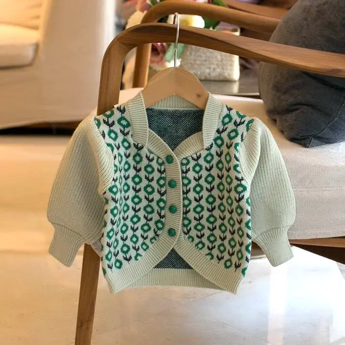 

Новинка Весна 2022 светильник роскошный модный вязаный кардиган, свитер, пальто, удобная повседневная универсальная бутиковая одежда, просто...