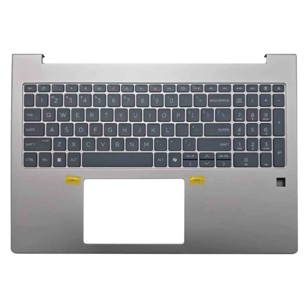 Фото N97247-001 Для HP EliteBook 16 660 G11: крышка для подставки под запястья + клавиатура с подсветкой (US) №1