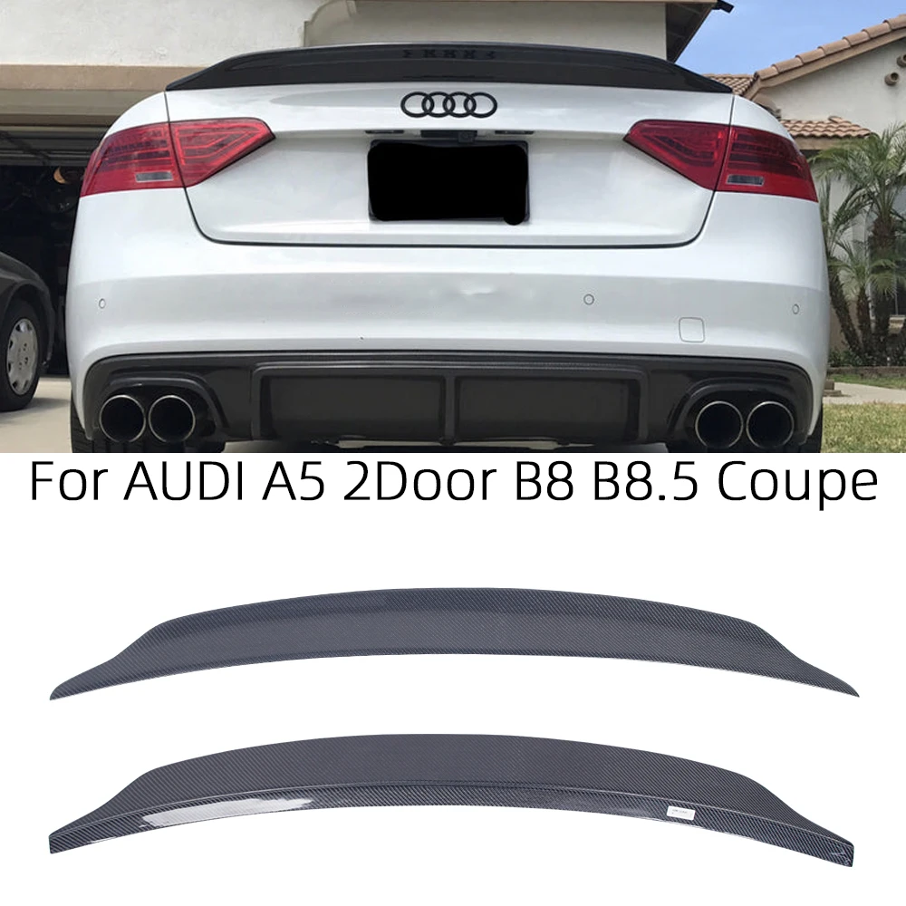 

For AUDI A5 B8 B8.5 2Door Coupe Belgium Style Carbon fiber Rear Spoiler Trunk wing 2009-2016 FRP honeycomb Forged