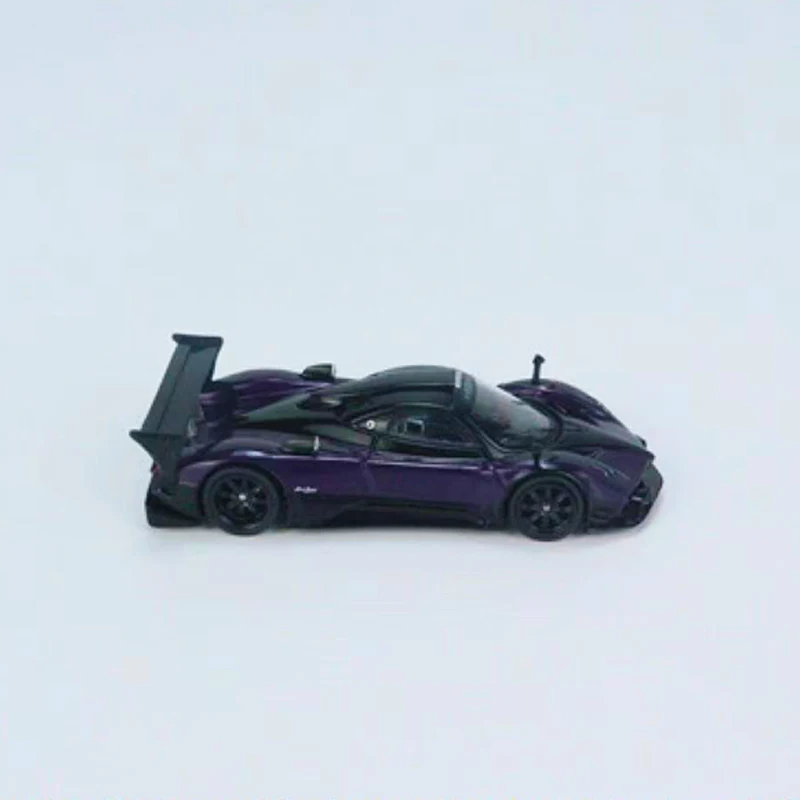 Tarmac работает 1:64 модель автомобиля Zonda R Viola PSO литой беговый автомобиль дисплей