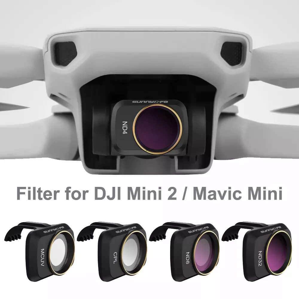 

Camera Drone Mini 2 Camera Lens Filter for DJI Mavic MINI 1/2/SE Drone Filter Set UV ND CPL 4/8/16/32 NDPL Accessories
