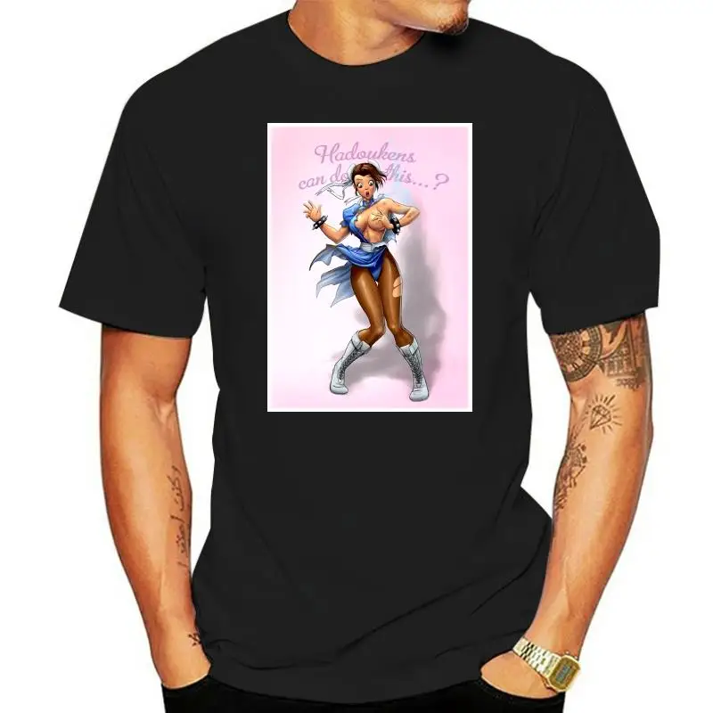 

Camiseta унисекс, Классическая Женская Сексуальная рубашка, Chun Li Hadoukens может сделать это, 761