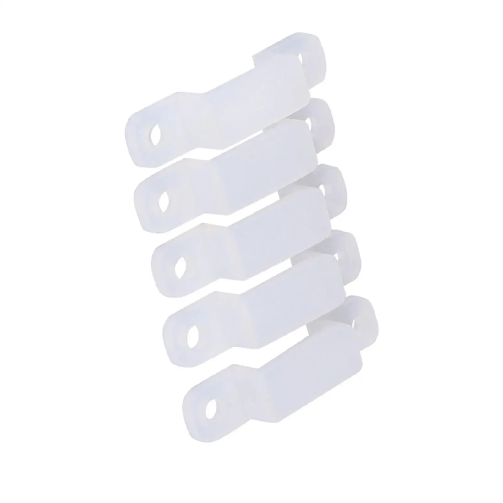 100 шт. водонепроницаемые силиконовые зажимы для держателей светодиодных
