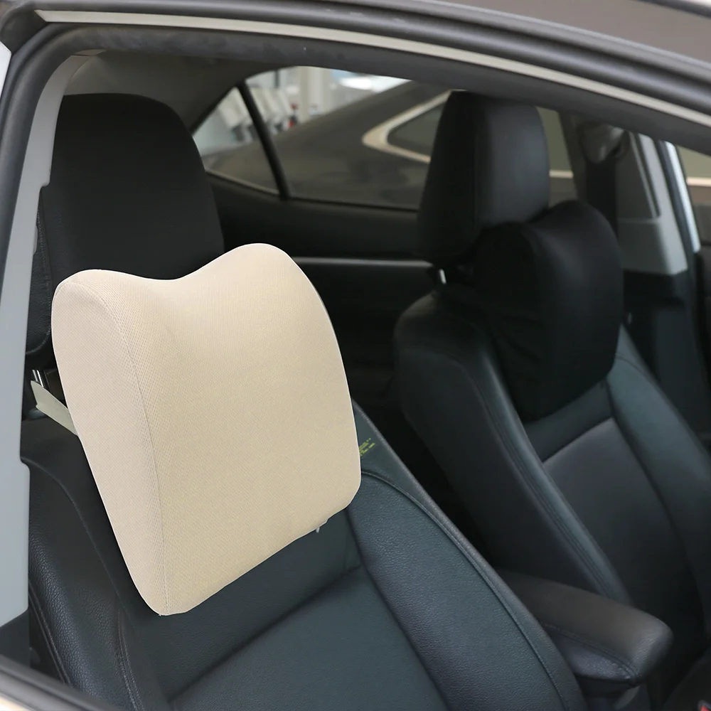 Подставка для автомобильного кресла мягкая подушка на подголовник из пены с
