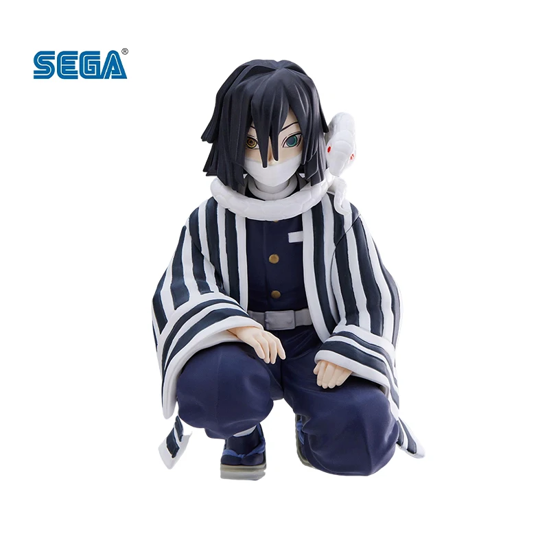 

In Stock Original 11Cm Anime Figure Sega Demon Slayer Iguro Obanai Figuras Anime Scenery Model Toys Collect Decoration