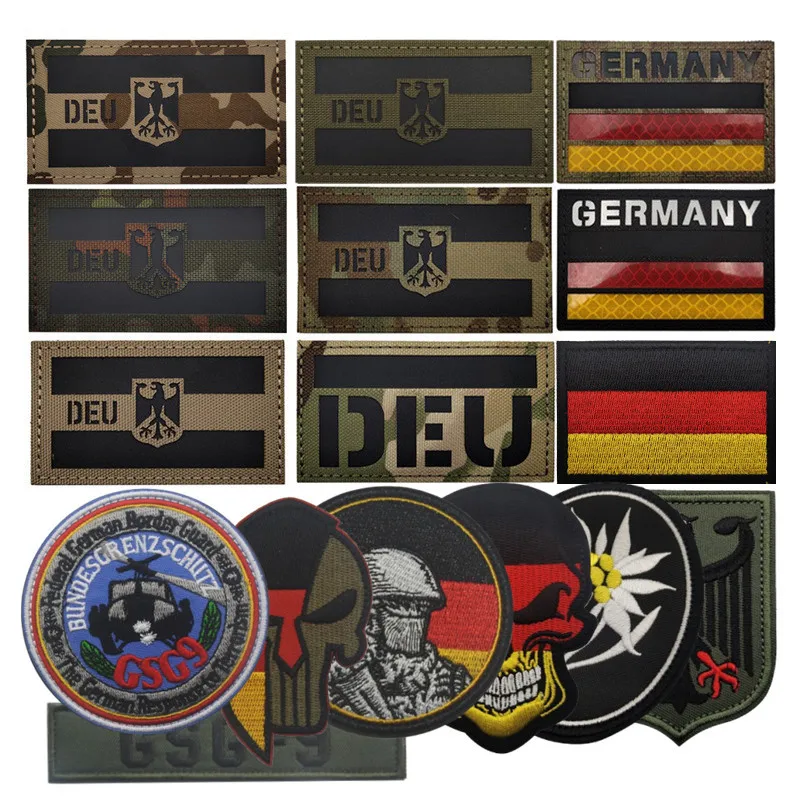 Светоотражающий инфракрасный ИК-патч DEU Deutschland