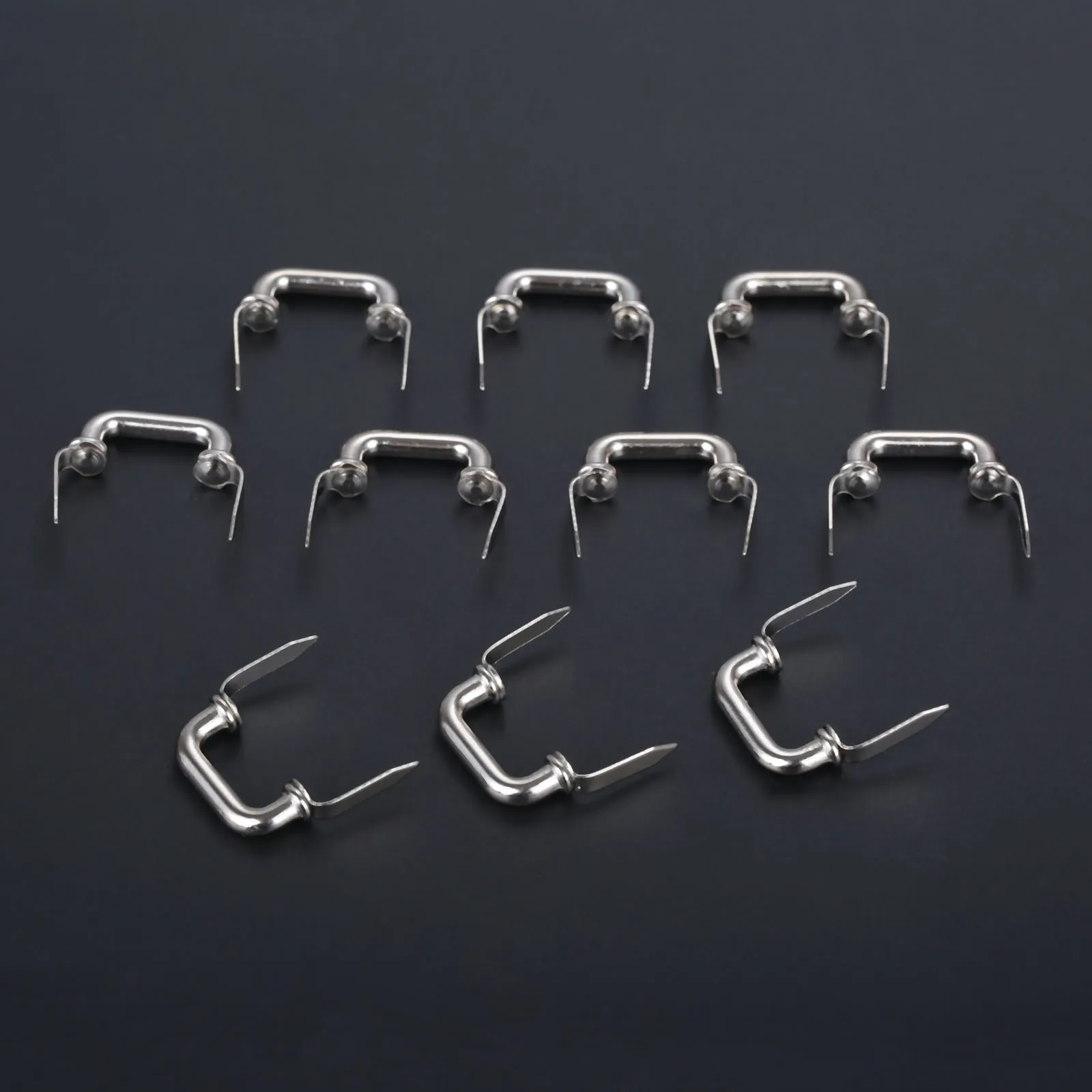 

10 шт./лот мини ручки встроенные ручки Золотые/серебряные ручки с ножками винтажная деревянная Подарочная Коробка Футляр для ювелирных изделий из сплава 20x10 мм Декор