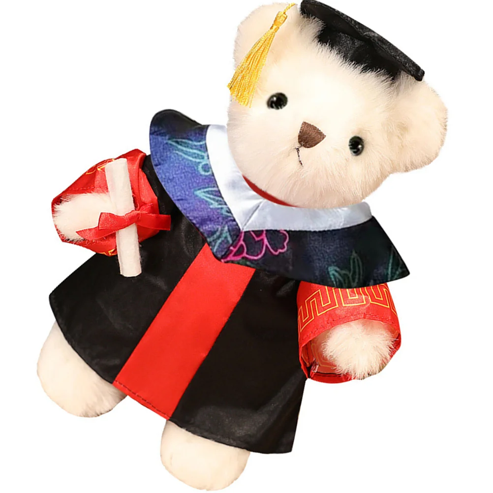 

Graduation Dr Bear Gifts Her 2023 High School Kids Commemorate Birthday Plush Stuffed Child Memorial