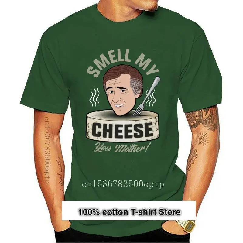 

Camiseta de Alan Partridge Smell My Cheese You Mother Coogan para adultos y niños, camiseta divertida de Harajuku