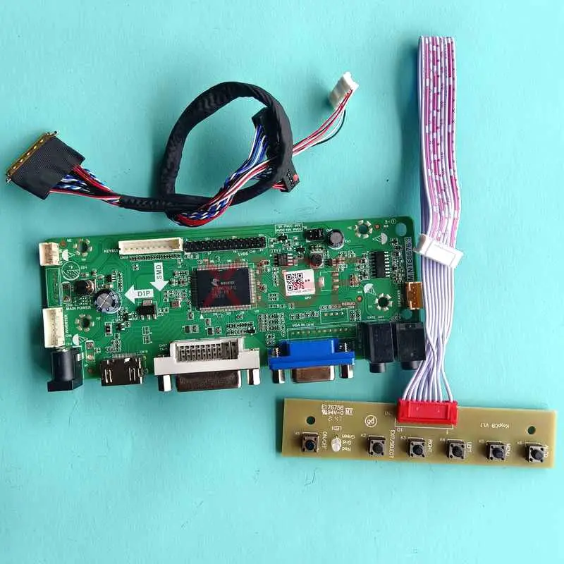 Для LT133EE09100 LT133EE10000 плата драйвера контроллера DVI VGA матрица ноутбука LVDS 40 Pin