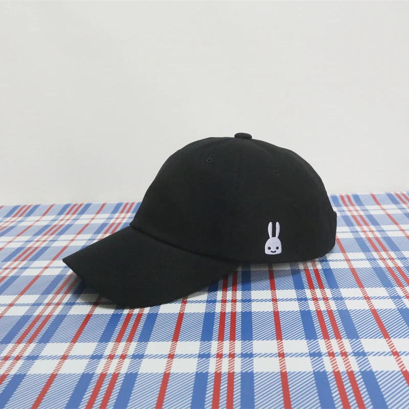 

Кепка-бейсболка для мужчин и женщин y2k, мягкая Кепка в стиле хип-хоп, с кроличьими рунами, черного цвета, Спортивная, летняя