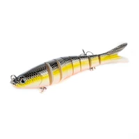 140mm 26g sinking multi jointed swimbait fishing lures professional fishing tackle accessorie 8 segments wobbler pesca