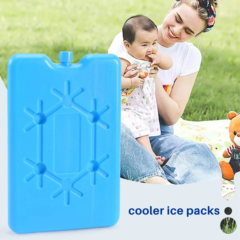 

Ice Packs For Lunch Box - Reusable Ultra-Thin Freezer Packs - Long-Lasting Cool Packs For Coolers, Keep Food Fresh,8Pack