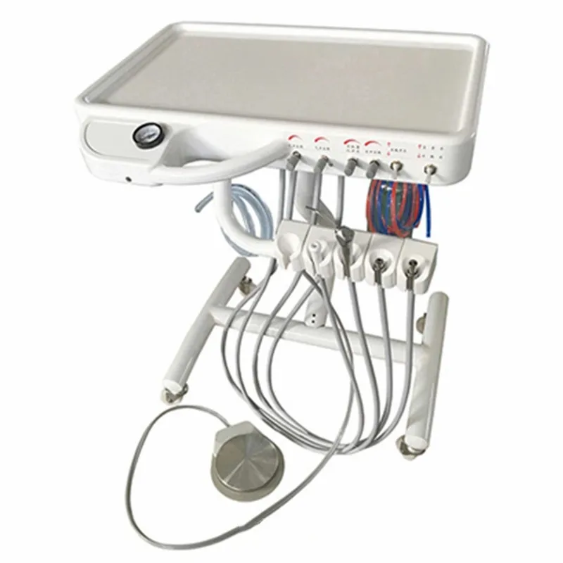 

Dental Trolley Mobile Treatment Sets Delivery Portable Dental Unit Cart Movable Treatment Desk Dentist Cart