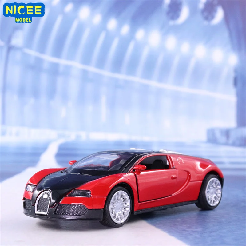 

1:36 Bugatti Sports car High Simulation Diecast Metal Alloy Model car Pull Back Collection Kids Toy Gifts G15