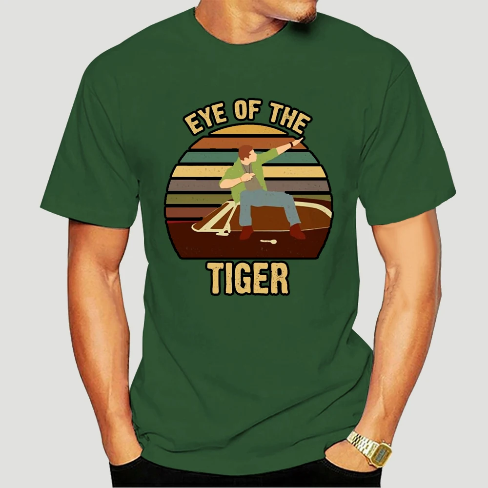 

Camiseta, сверхъестественный Дин глаз тигра, винтажный для мужчин, camisa negra de algodón S, 4Xl, 6362X
