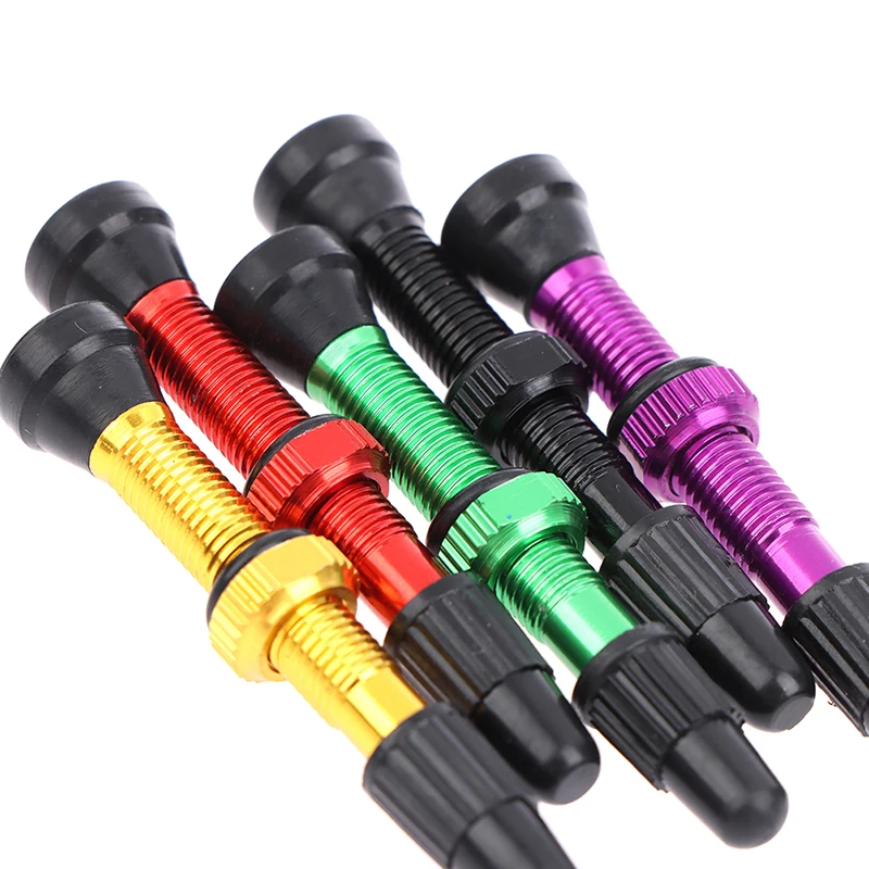 1PC5.5cm Mountain Bike Vacuum Valve French Valve Aluminum Tubeless French Valve