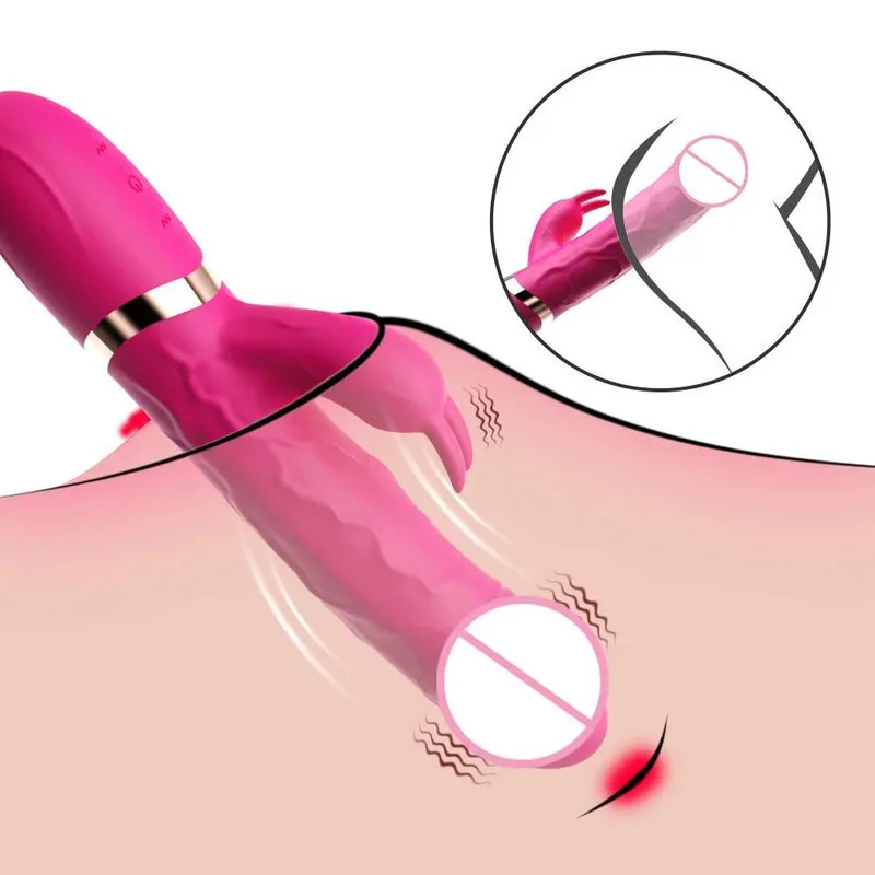 Женский вибратор для точки G секс-игрушки или женский секс-мастурбатор с кроликом