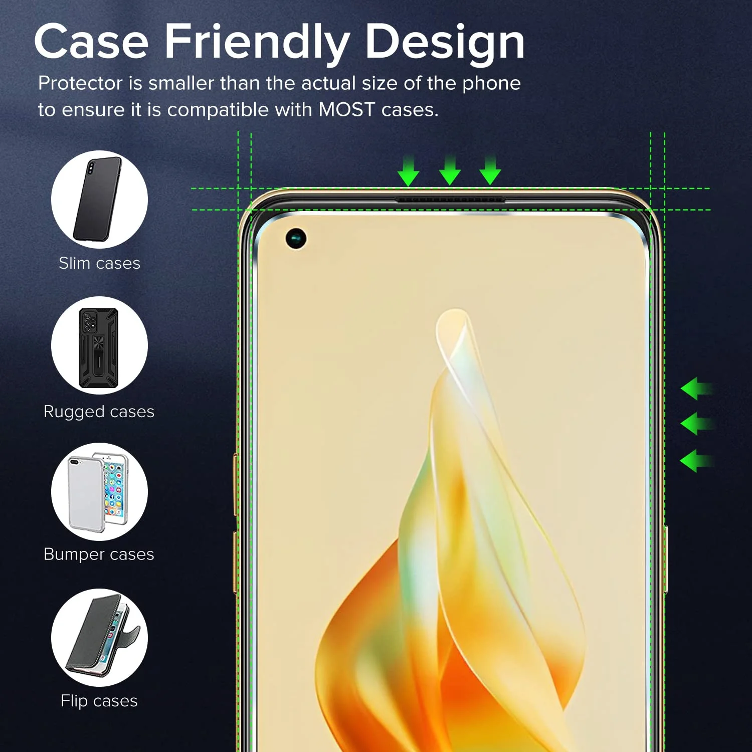 Защита экрана для OPPO K9 закаленное стекло из алюминия HD Кристалл 9H