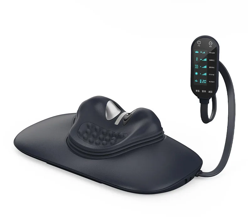 

2021 New Arrivals Heated Massage Neck Pillow t Massage Pillow Neck Massager For Neck Traction