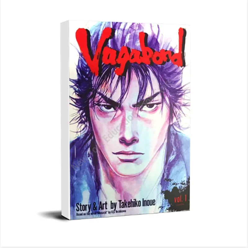 Новые книги аниме Vagabond Том 1 Миямото Мусаси японский подростковый тайна