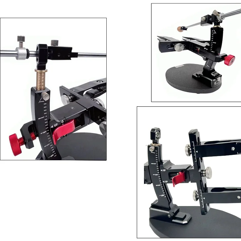 Профессиональная точилка для ножей с фиксированным углом и вращением на 360 °