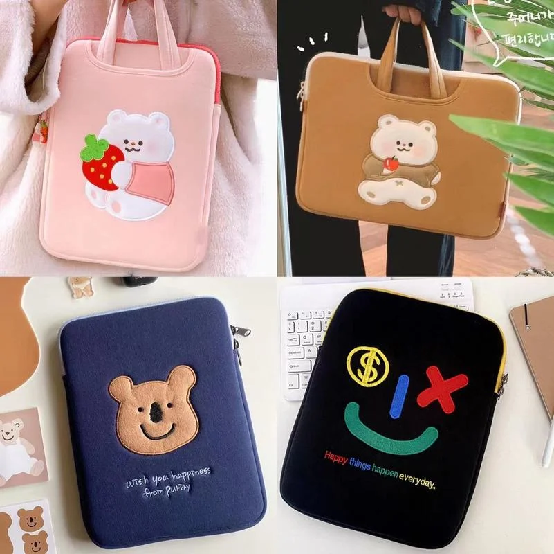 Cute Laptop Carrying Bag Sleeve Case 11 12 13 14 15 15.6 Inc