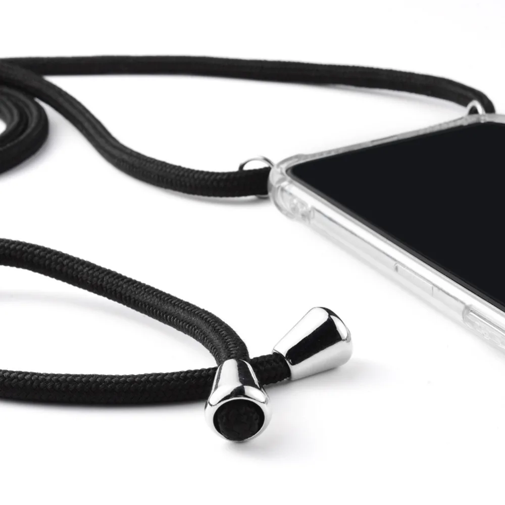 Case With Lanyard Necklace Shoulder Neck Strap Rope Cord For Samsung Galaxy S23 S22 S21 FE S20 ULTRA S10 S9 Plus Note 20 10 Lite
