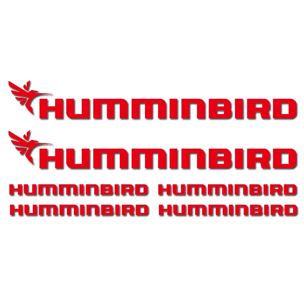 Фото Набор из 6 морских наклеек/наклеек с графикой для рыбалки на лодке Humminbird №3