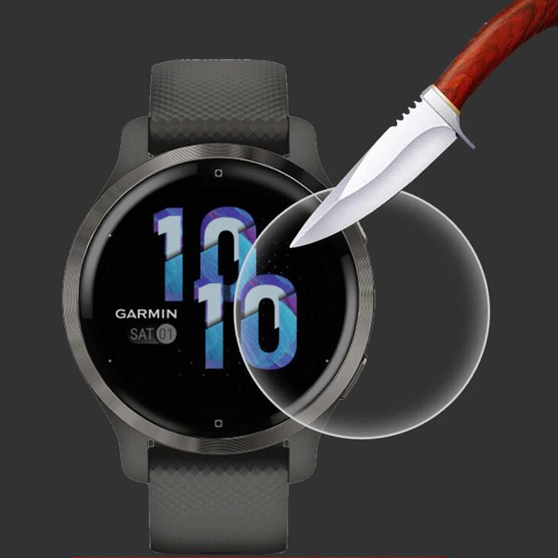 Мягкая прозрачная защитная пленка из ТПУ для умных часов Garmin Benz 3/3s/2/2s 5 шт.