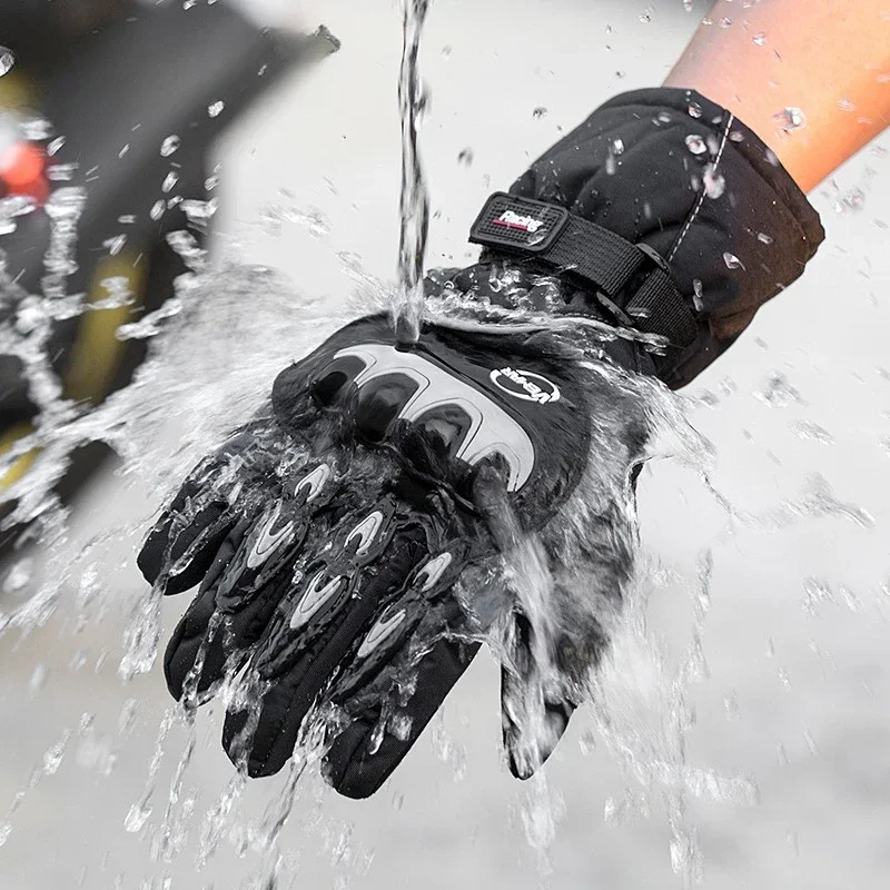 Мотоциклетные Перчатки черные гоночные мотоциклетные перчатки с защитой от